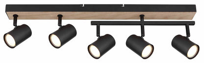 zwarte-naturel-balk-5-spots-draaiarm-globo-robby-variant-image1