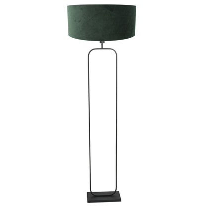 vloerlamp-met-groene-velours-kap-op-strak-zwart-frame-van-steinhauer-variant-image1
