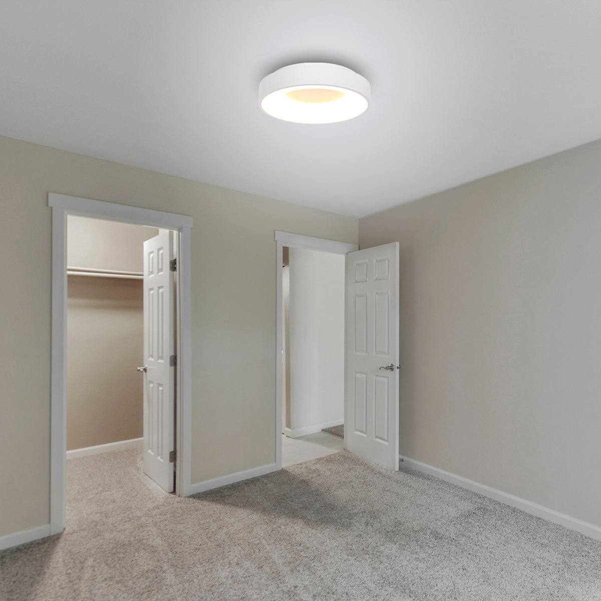 Модерна кръгла LED плафониера Steinhauer Ringlede – изображение 2
