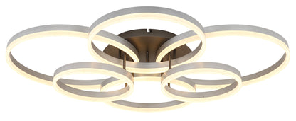 Lampă de plafon extra mare din aluminiu cu LED – imaginea 4