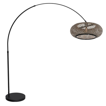 booglamp-zwart-met-zwart-naturel-bamboe-kap-verstelbaar-e27-mexlite-flair-main-image