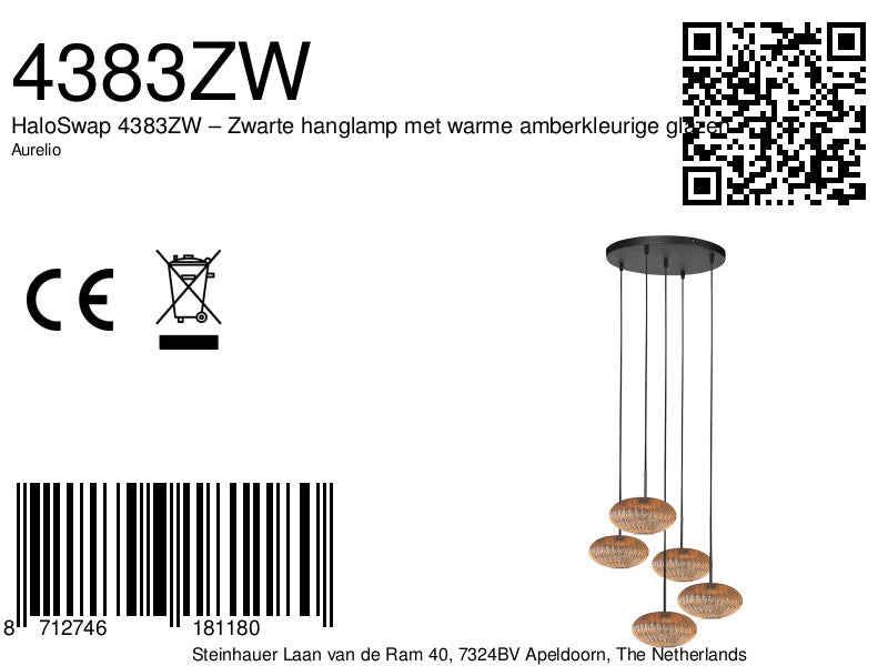 5-lichts-hanglamp-zwart-met-amber-glas-mexlite-aurelio-variant-image8a