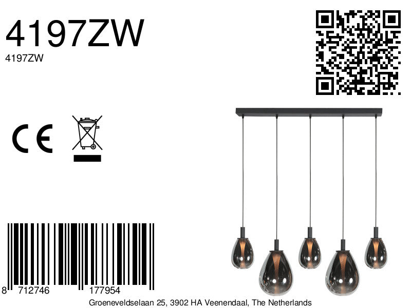 design-hanglamp-zwart-met-5-smoke-glazen-kappen-steinhauer-glimsy-variant-image8a