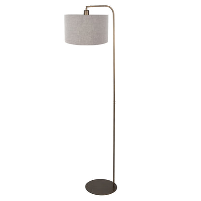 bronzen-vloerlamp-met-grijze-linnen-kap-steinhauer-stang-variant-image1