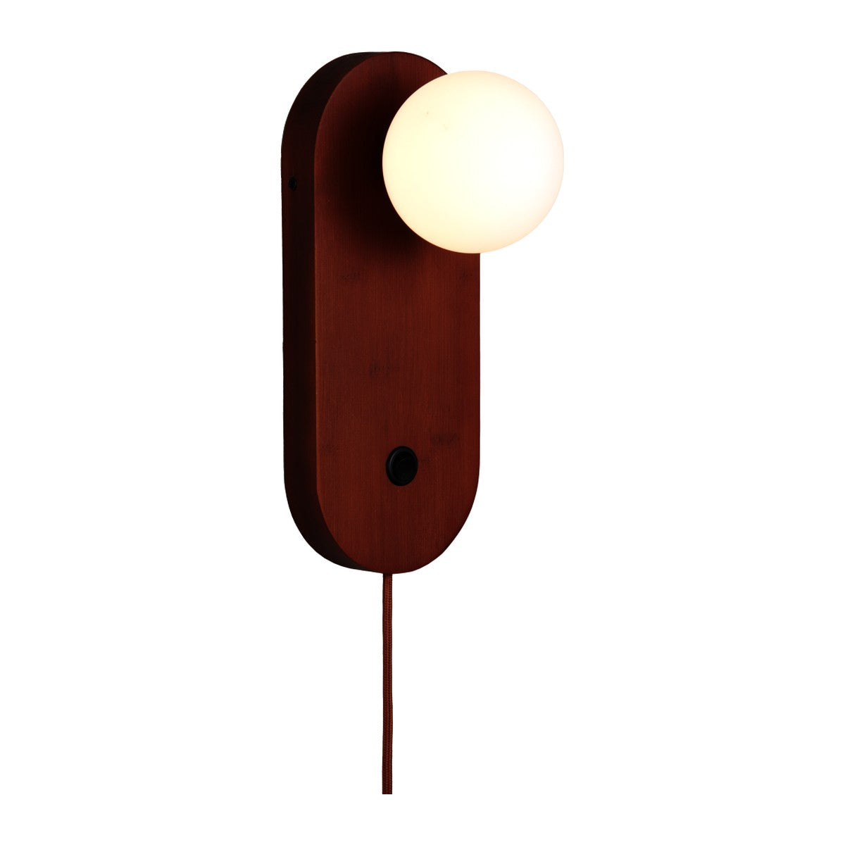 Lampada da parete in bambù marrone caldo GOOD&MOJO Java