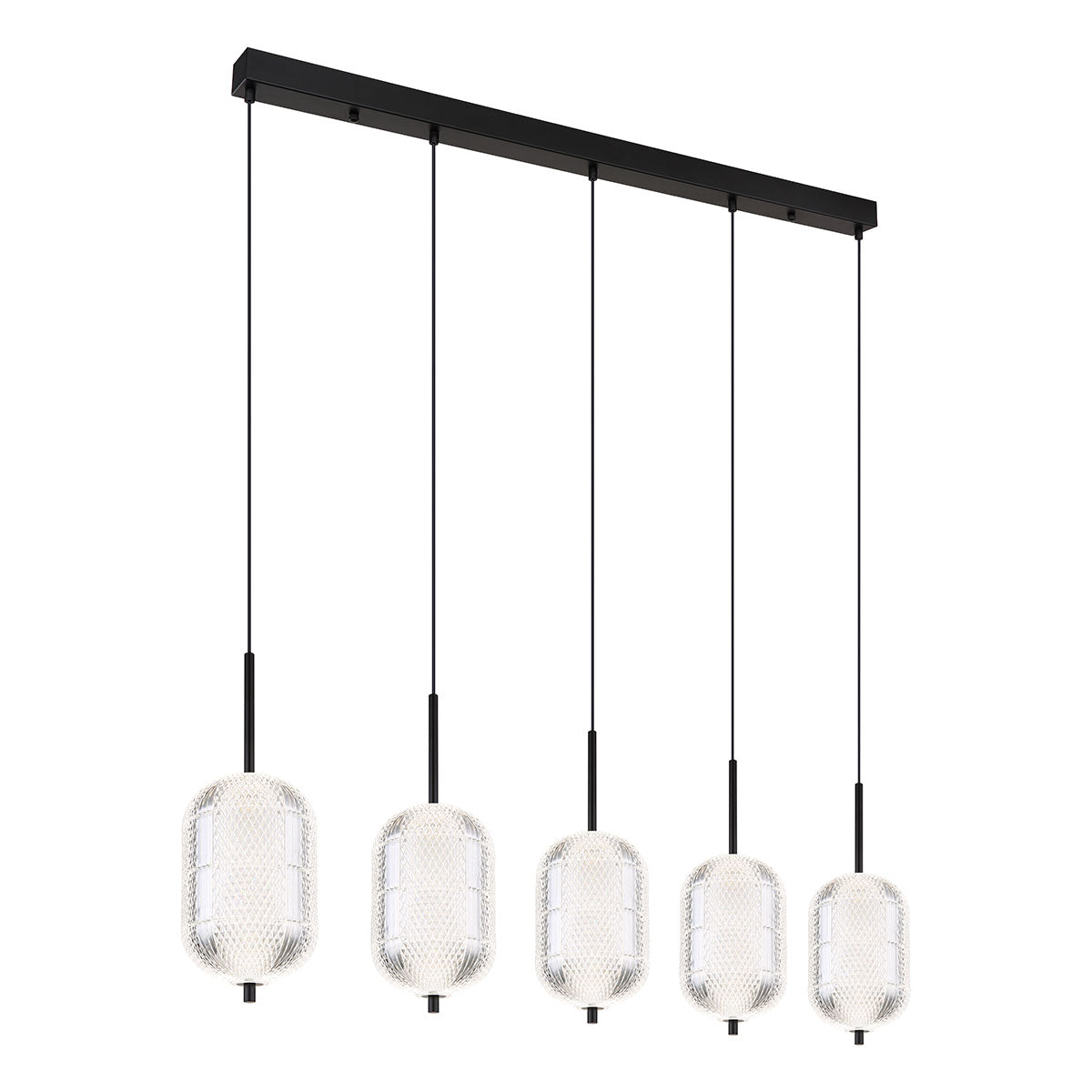 ovale-hanglamp-modern-zwart-globo-kurius-main-image