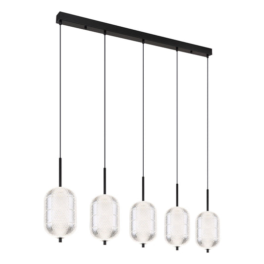 ovale-hanglamp-modern-zwart-globo-kurius-main-image