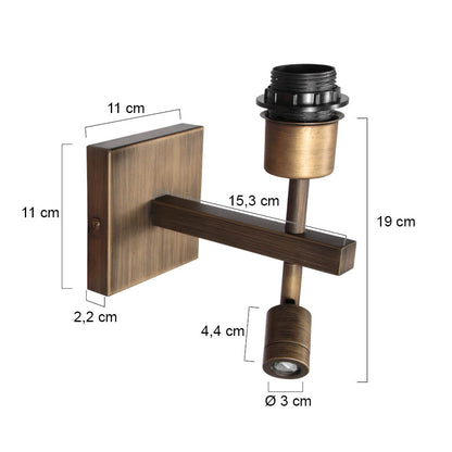 steinhauer-stang-wandlamp-brons-met-leeslamp-e27-variant-image7