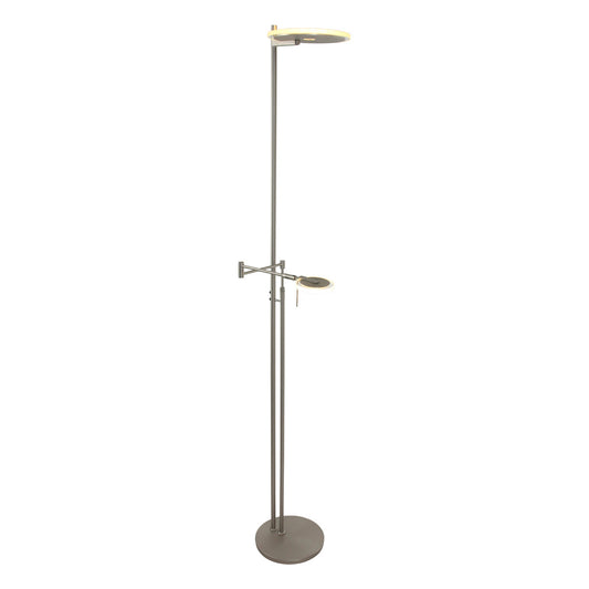 Steinhauer Turound design vloerlamp met leesarm