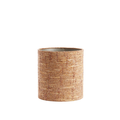 bruine-cilindrische-lampenkap-stof-light-living-osire-main-image
