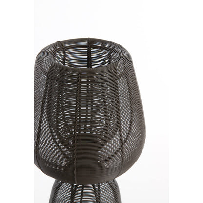 ronde-zwarte-rieten-tafellamp-light-living-aboso-variant-image1