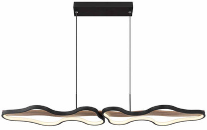 hanglamp-dubbele-wolkvorm-zwart-houtlook-globo-bezzy-variant-image1