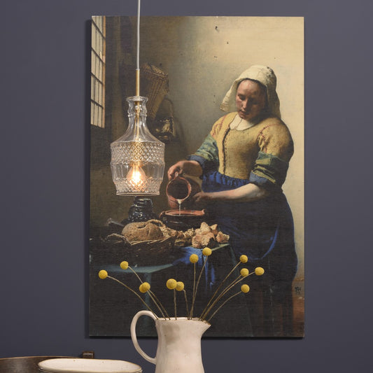 Candeeiro Suspenso Dourado Vidro It's About RoMi Brussels – fotografia de ambiente