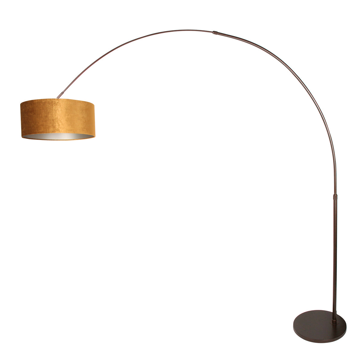cacao-booglamp-met-goudkleurige-velours-kap-steinhauer-sparkled-light-variant-image1