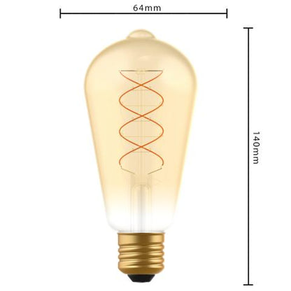 dimbare-led-lichtbron-met-gedraaid-filament-e27-5w-warm-licht-steinhauer-variant-image3