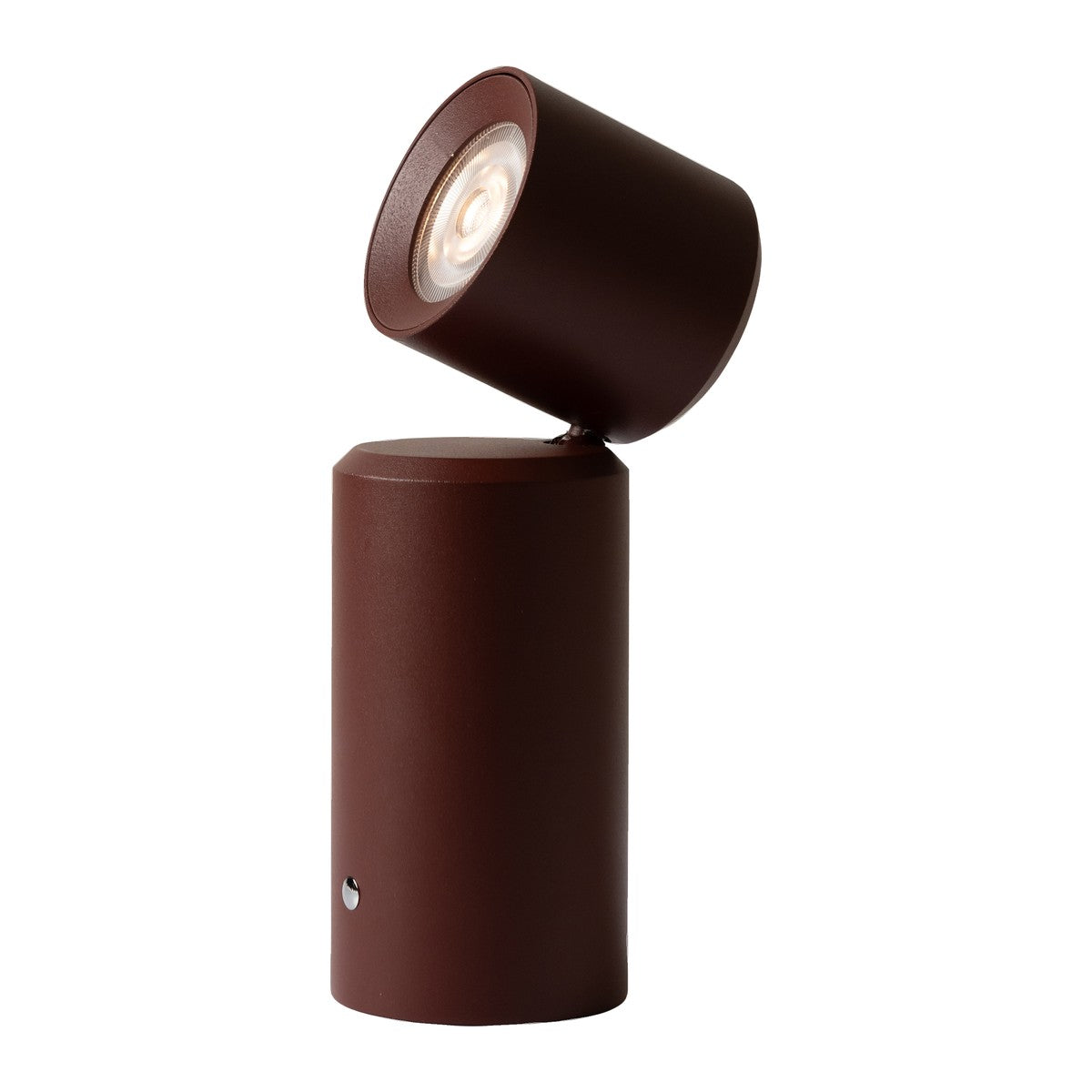 Bordeauxrode aluminium tafellamp met richtbare kop It's About RoMi Milan