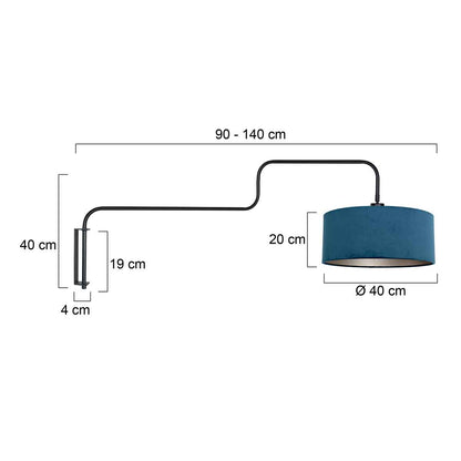 metalen-trendy-blauwe-zwarte-wandlamp-steinhauer-bloeba-variant-image7