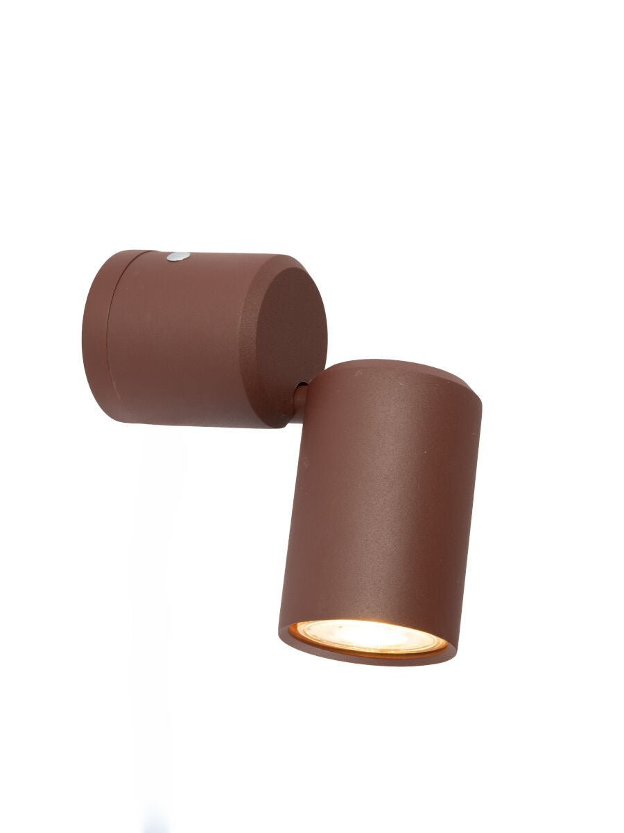 Bordeauxrode aluminium wandlamp met cilinderkap It's About RoMi Milan – afbeelding 2