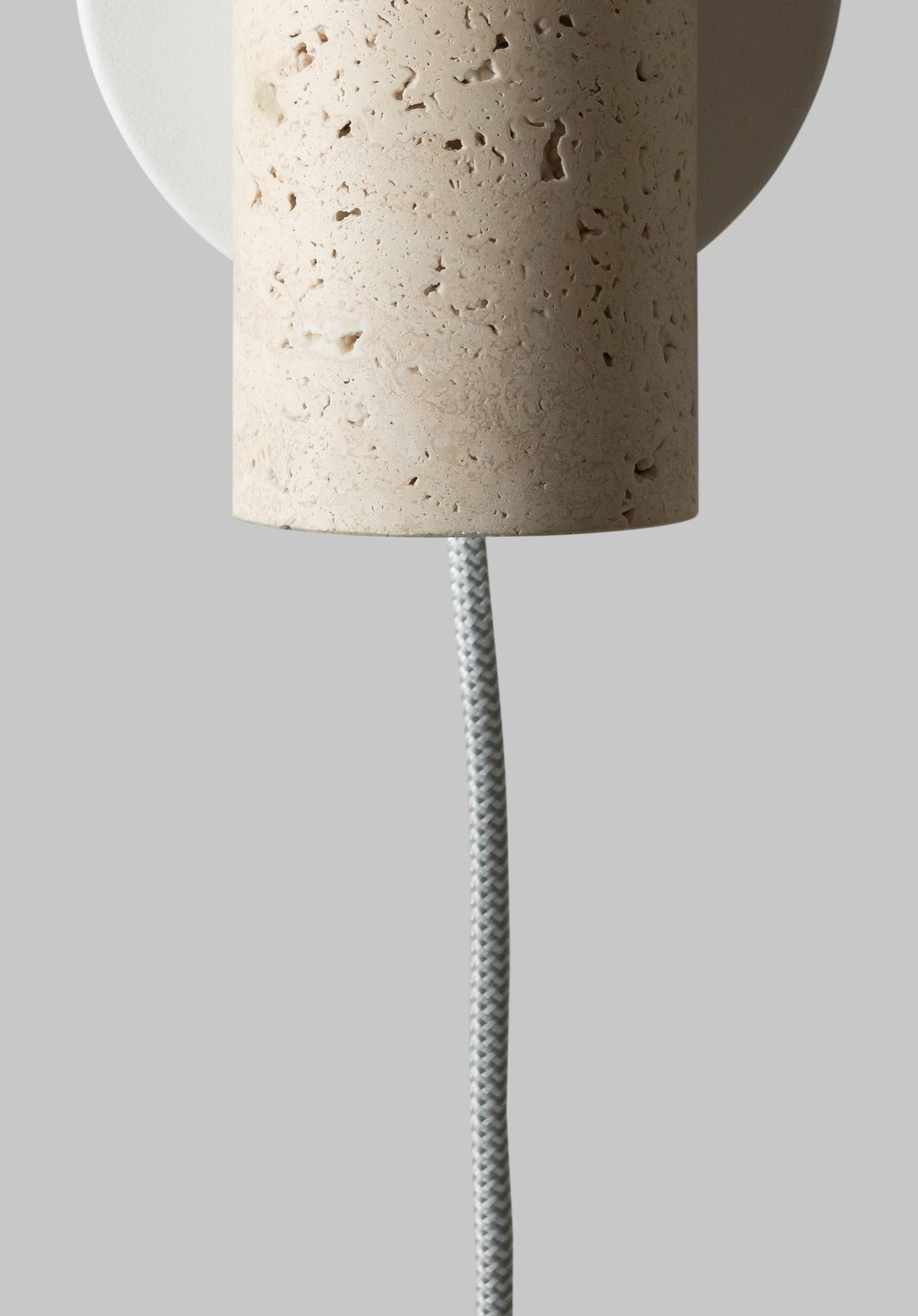 Piccola lampada da parete in travertino bianco It's About RoMi Tivoli – immagine 5