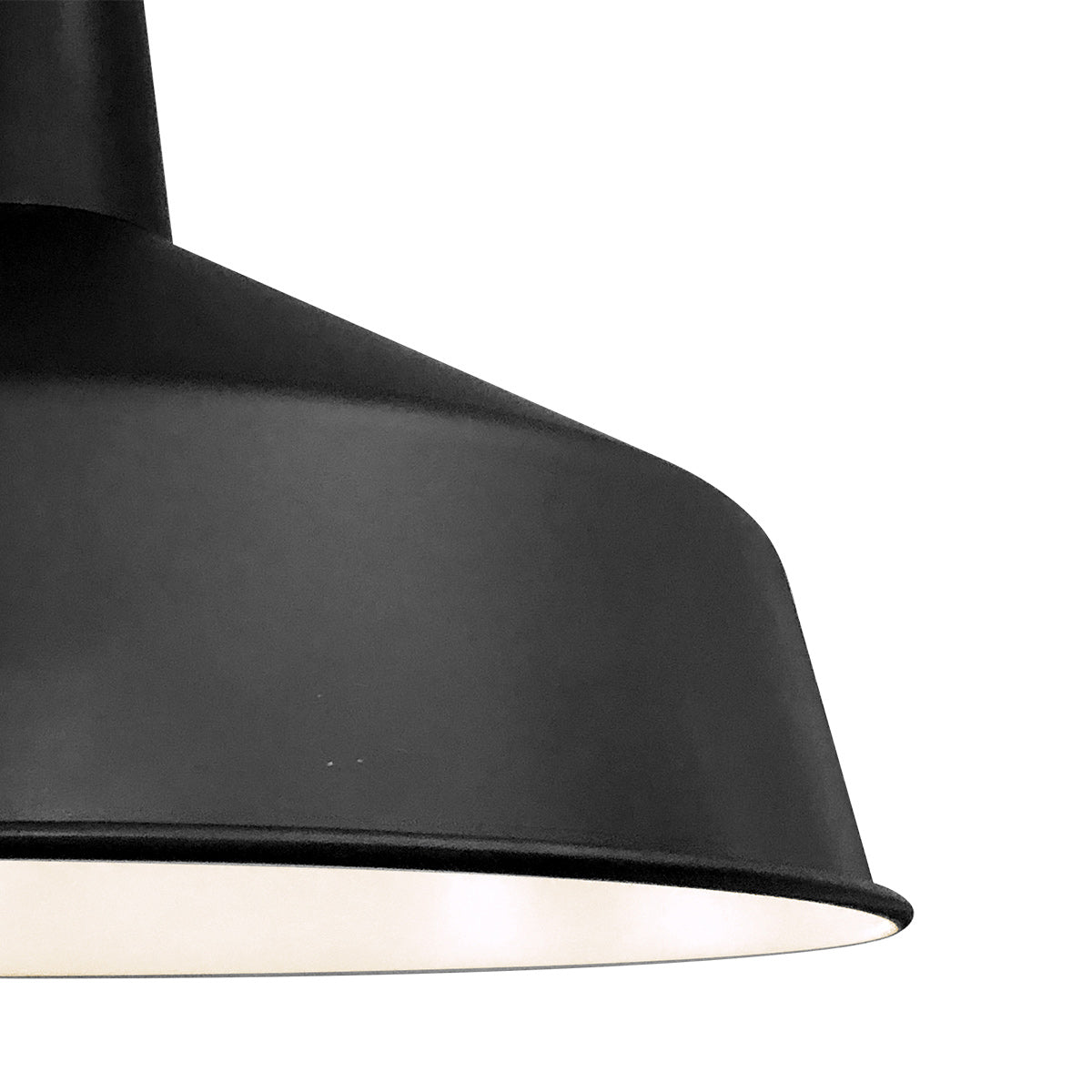 Industriální černá závěsná lampa Mexlite Blackmoon Ø40 cm – obrázek 4