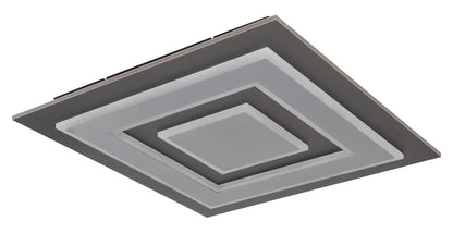 Pequena luz de teto LED de plástico em antracite – imagem 1