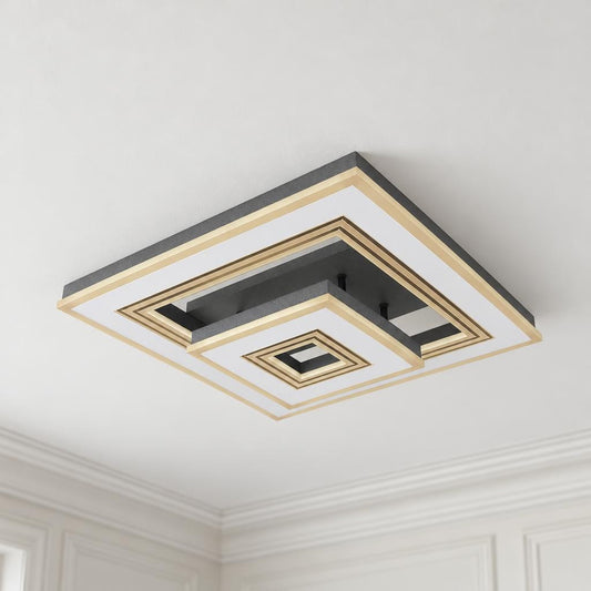 Globo Jack White LED Ceiling Light – lifestyle image