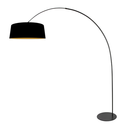 zwarte-booglamp-met-linnen-kap-goudkleurige-binnenzijde-anne-light-curve-variant-image1
