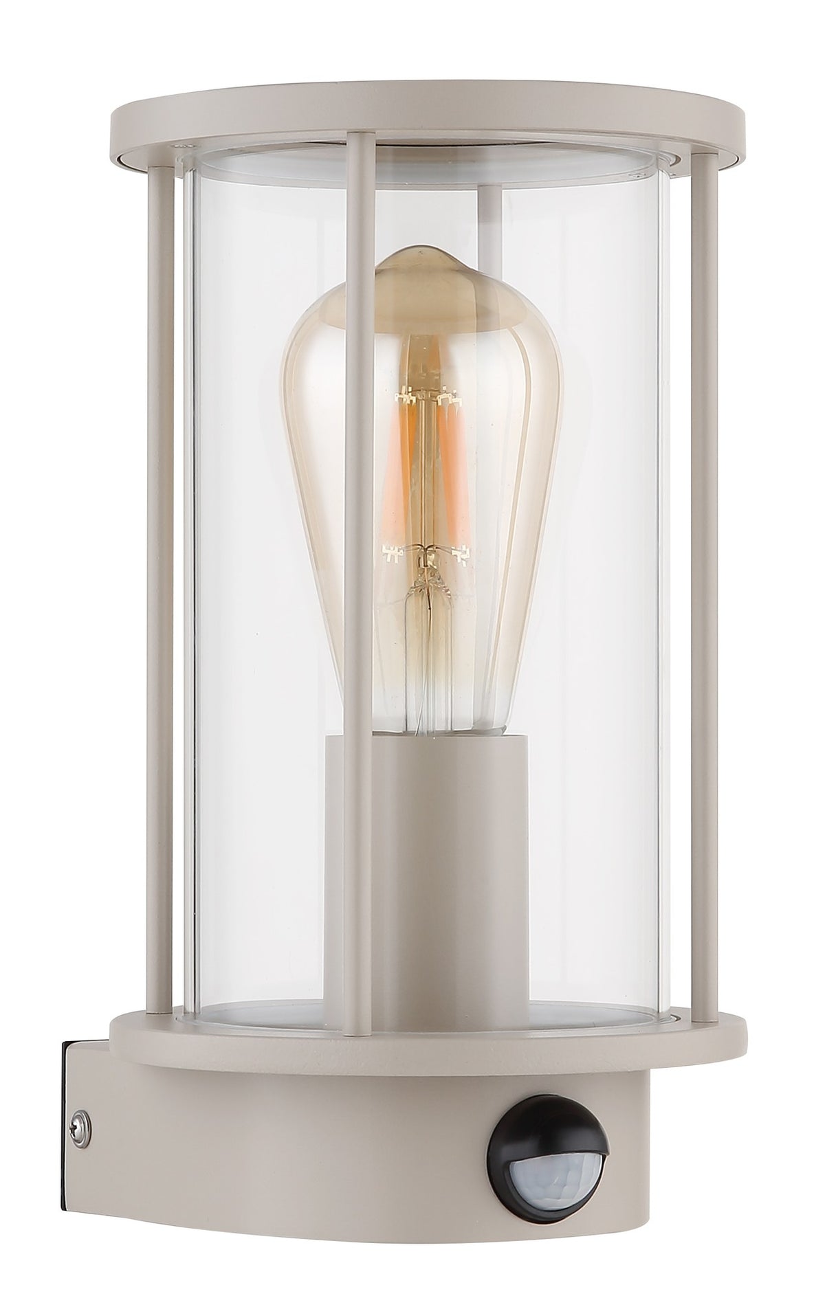 Lampada da esterno in vetro color sabbia senza tempo – immagine 1