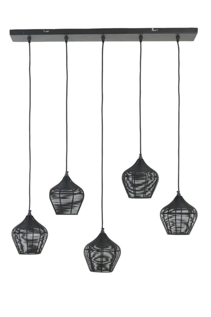 rustieke-zwarte-hanglamp-vijf-lichtpunten-light-living-alvaro-variant-image1