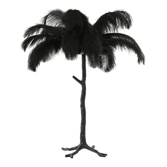 moderne-zwarte-tafellamp-struisvogelveren-light-living-feather-main-image