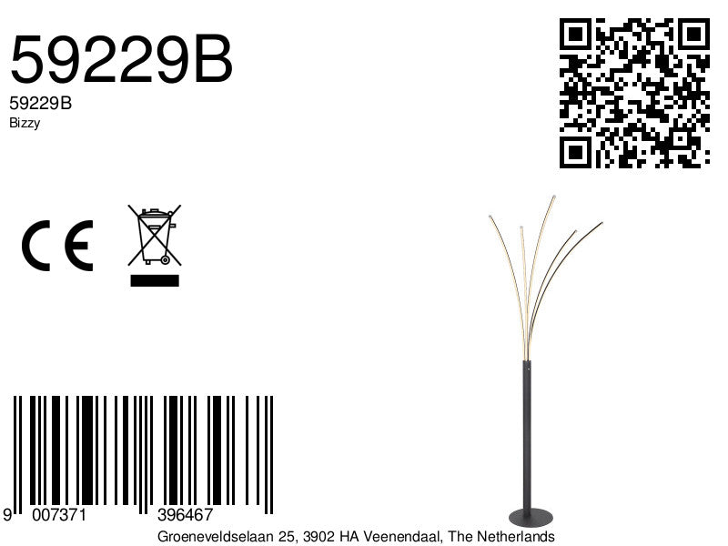 smart-vloerlamp-zwart-5-lichts-globo-bizzy-variant-image8a