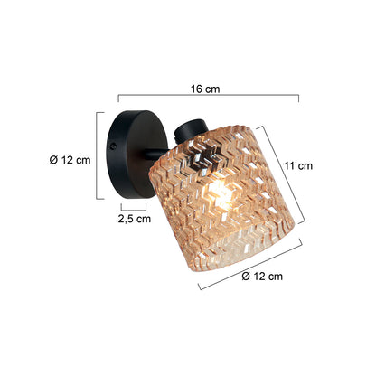 zwarte-wandlamp-met-amberkleurige-glazen-kap-mexlite-ocre-variant-image7