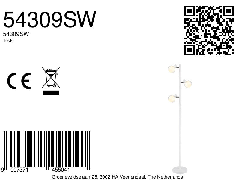 witte-3-kap-amber-rookglas-vloerlamp-globo-tokki-variant-image8a