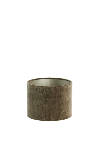 cilindervormige-bruine-fluwelen-lampenkap-light-living-bayou-variant-image1