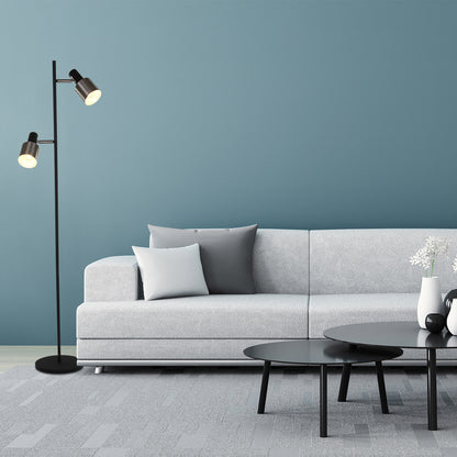 Двусветлинна подова лампа Anne Light & Home Fjorgard – изображение 3