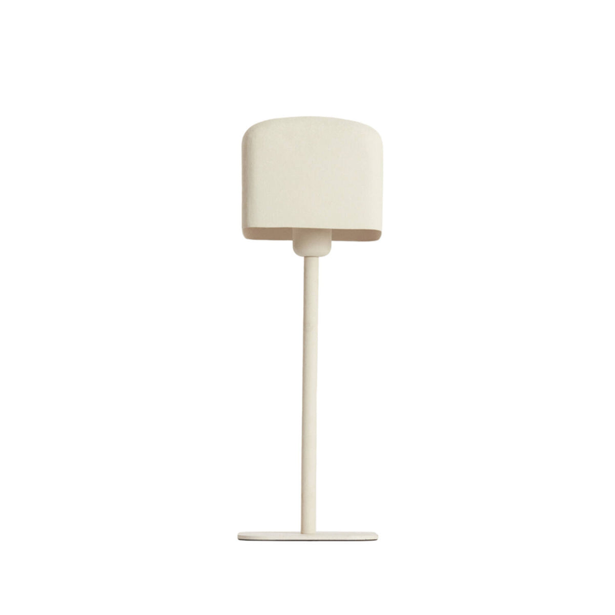 Grande lampada da tavolo metallica rosa chiaro Light & Living Elenie