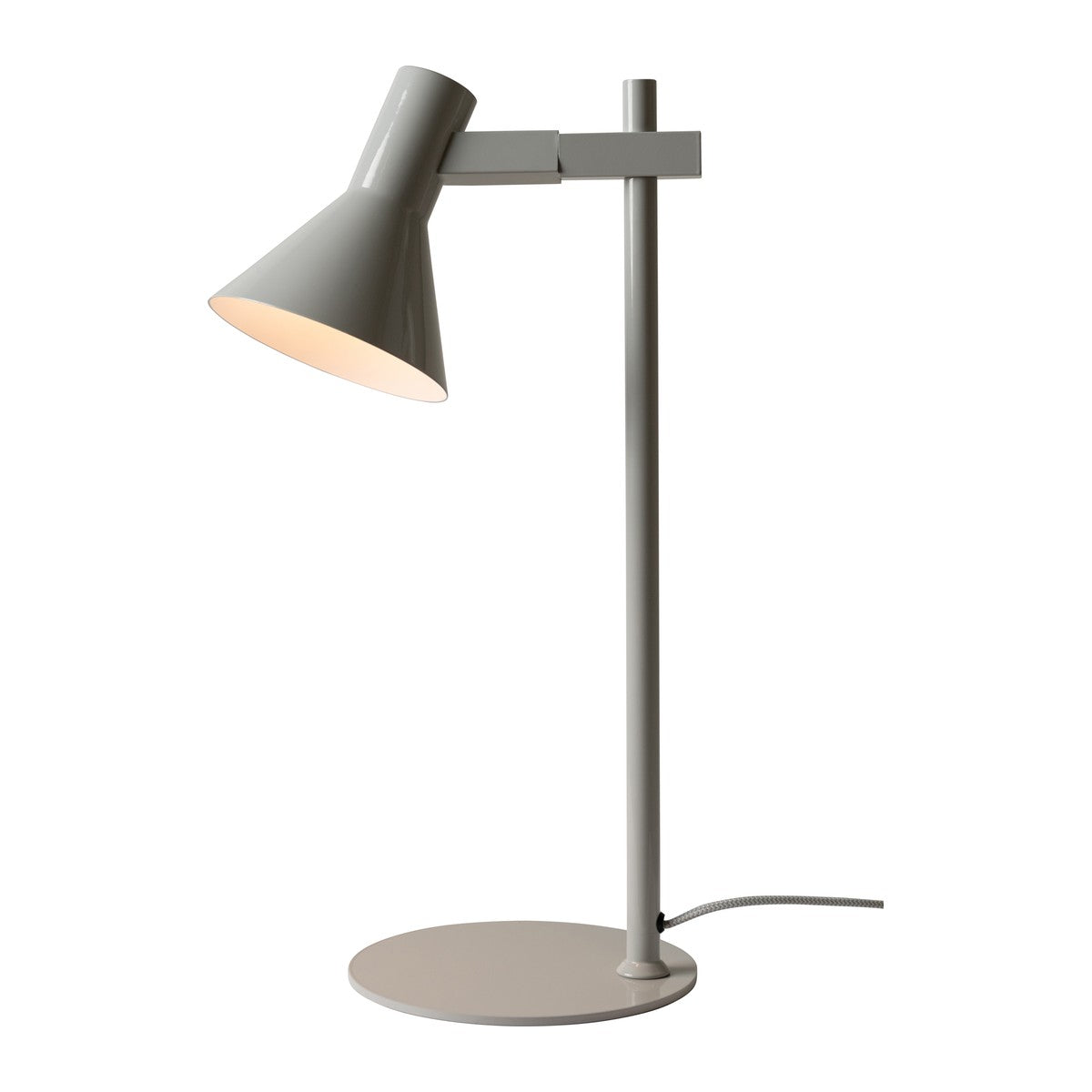 Lampada da tavolo in metallo grigio chiaro sottile It's About RoMi Stavanger