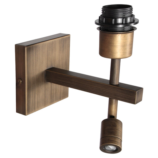 steinhauer-stang-wandlamp-brons-met-leeslamp-e27-main-image