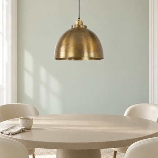 Bronzefarvet pendellampe Light & Living Kylie – stemningsbillede