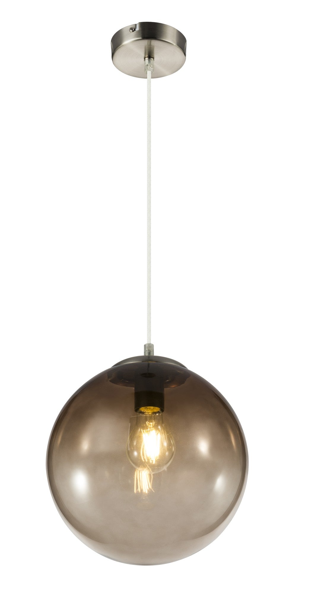 Candelabro de vidro cromado com caráter – imagem 2