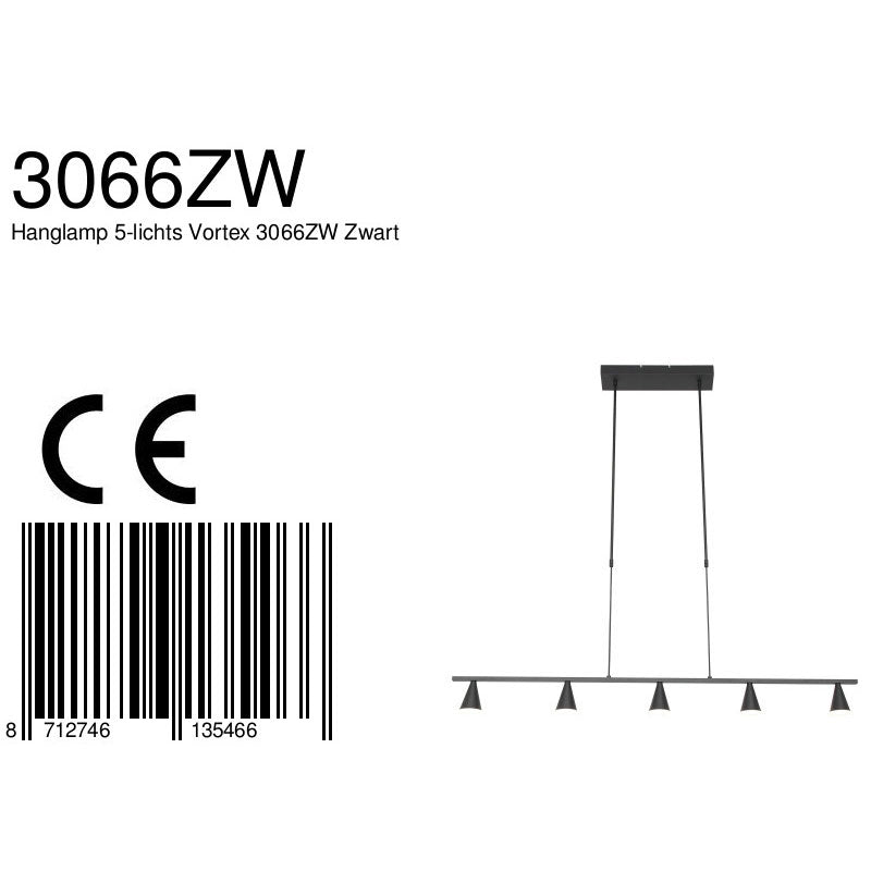 moderne-hanglamp-zwart-metaal-steinhauer-vortex-variant-image8a
