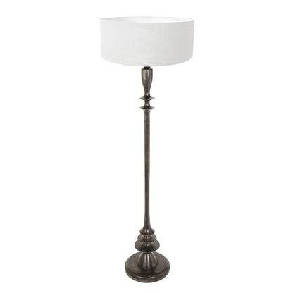 klassieke-zwarte-vloerlamp-witte-lampenkap-steinhauer-bois-main-image