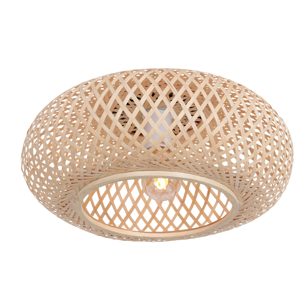 Stropné svietidlo z bambusu Anne Lighting Maze
