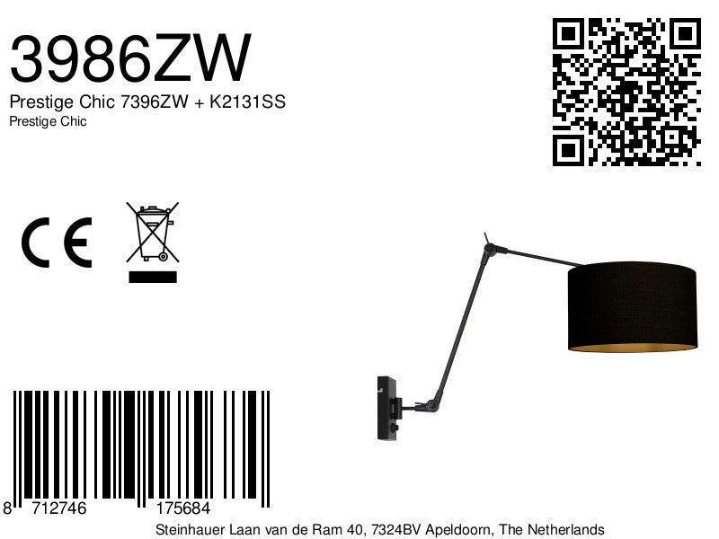 verstelbare-wandlamp-zwart-steinhauer-prestige-chic-variant-image8a