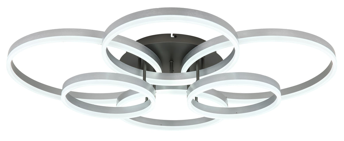 Lampă de plafon extra mare din aluminiu cu LED – imaginea 5