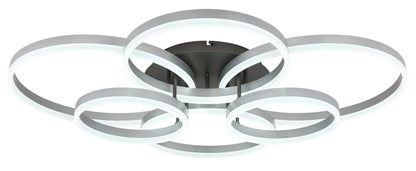Lampă de plafon extra mare din aluminiu cu LED – imaginea 5