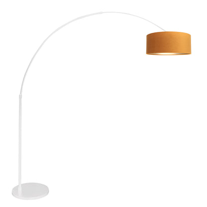 witte-booglamp-met-okergele-kap-steinhauer-sparkled-light-variant-image1