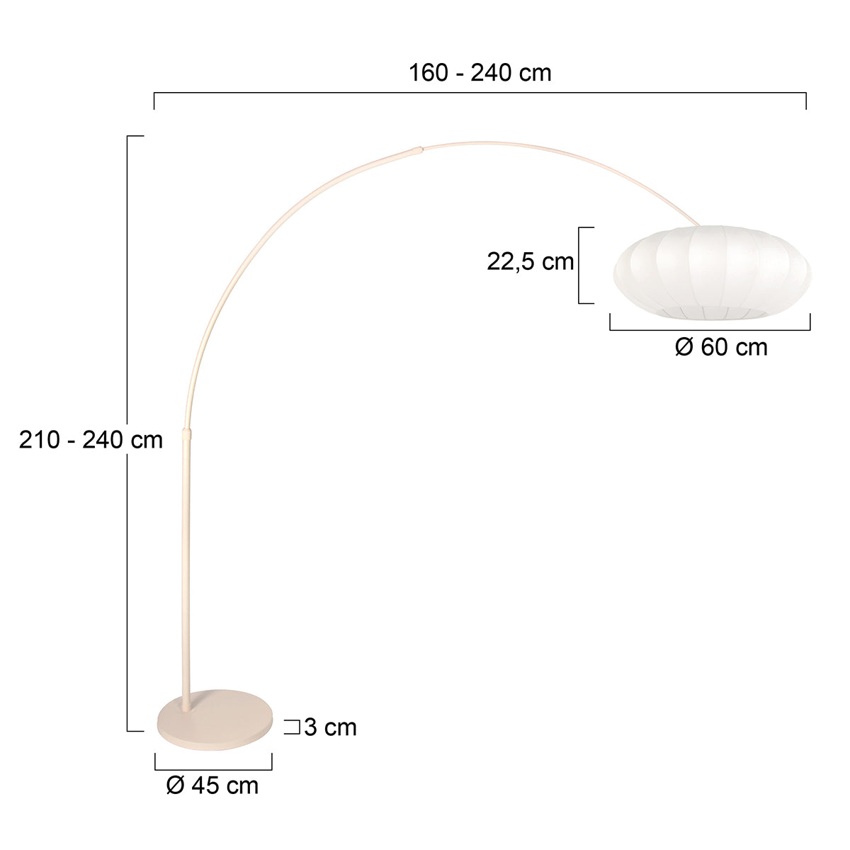 design-booglamp-creme-met-witte-kap-steinhauer-sparkled-light-variant-image7