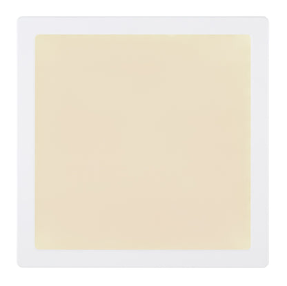 Grande lampada a soffitto LED in plastica bianca – immagine 3