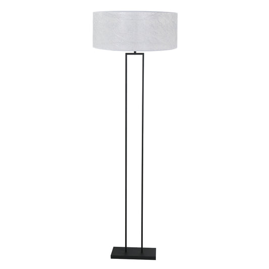 industriele-zwarte-vloerlamp-met-witte-lampenkap-steinhauer-stang-main-image